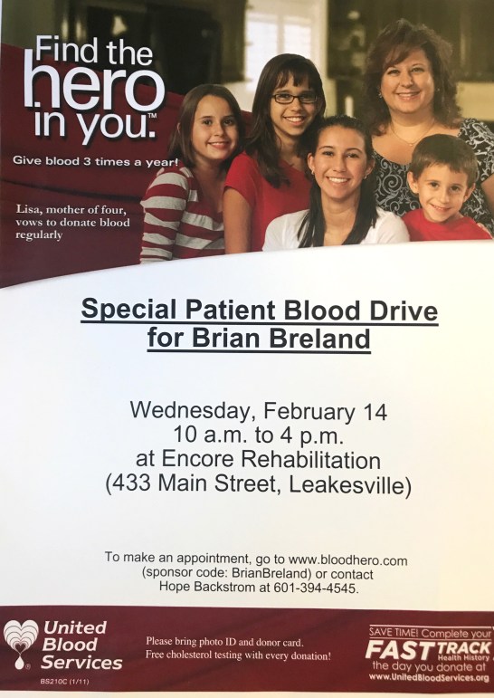 BloodDrive Brian Breland Leakesville
