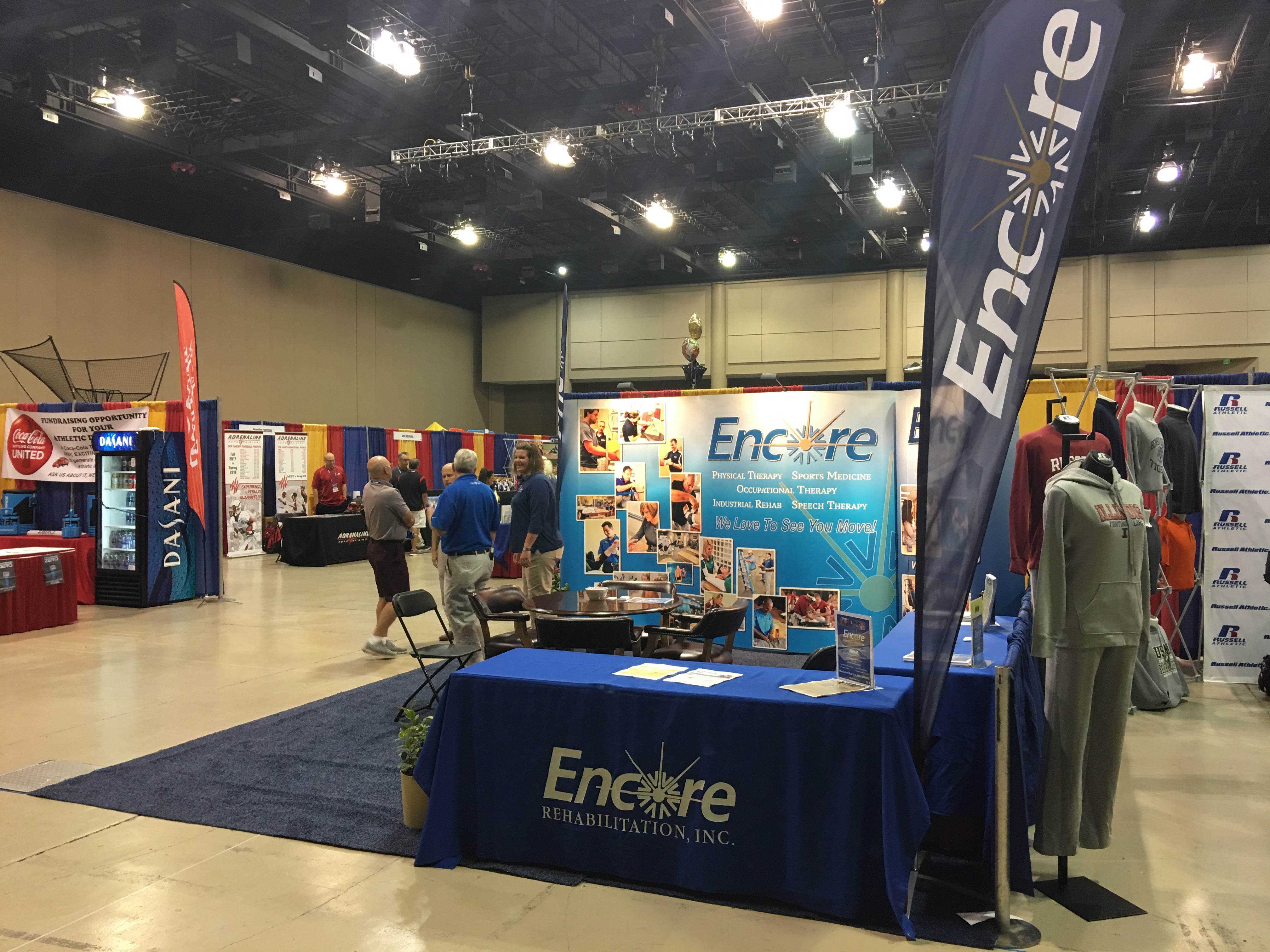 Encore Booth AHSAA All Star Week July 2018