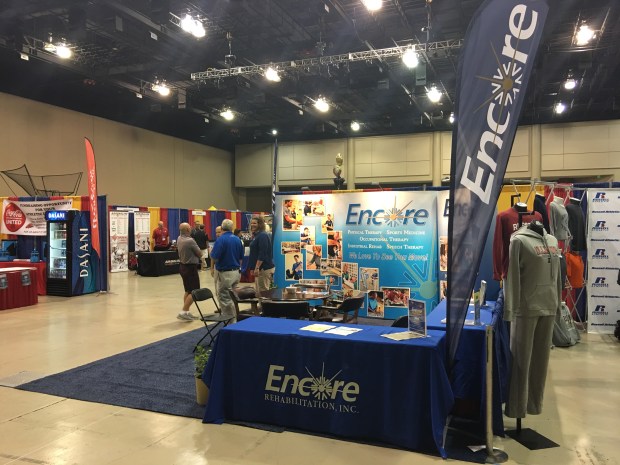 Encore Booth AHSAA All Star Week July 2018