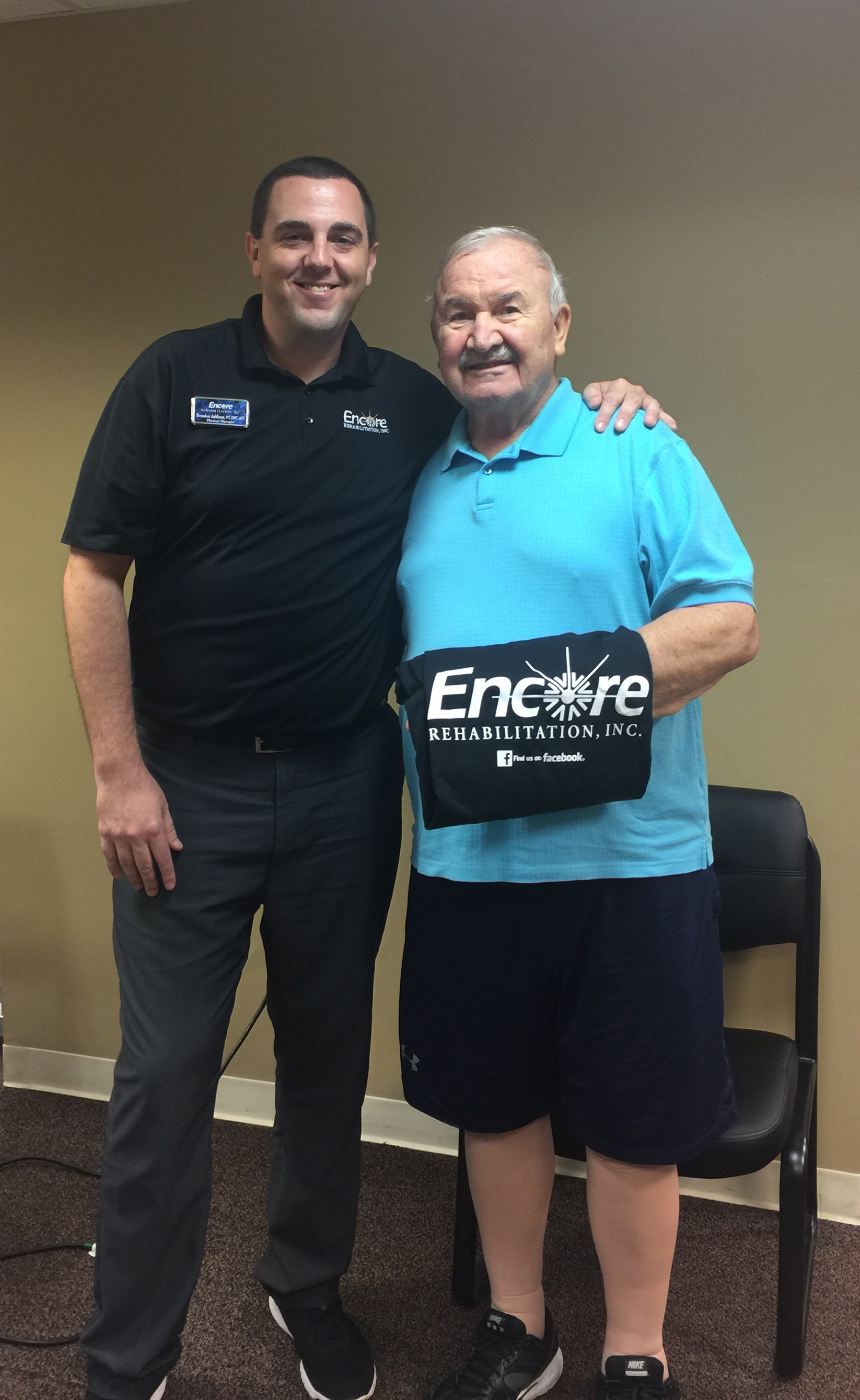 Ewald Jeltsch - Patient of the Month for Encore Rehabilitation-Eufaula, Alabama
