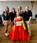 McKenzie Back - Fayette High School 12th Grade Homecoming Maid and Patient of the Month for Encore Rehabilitation-Fayette, Alabama