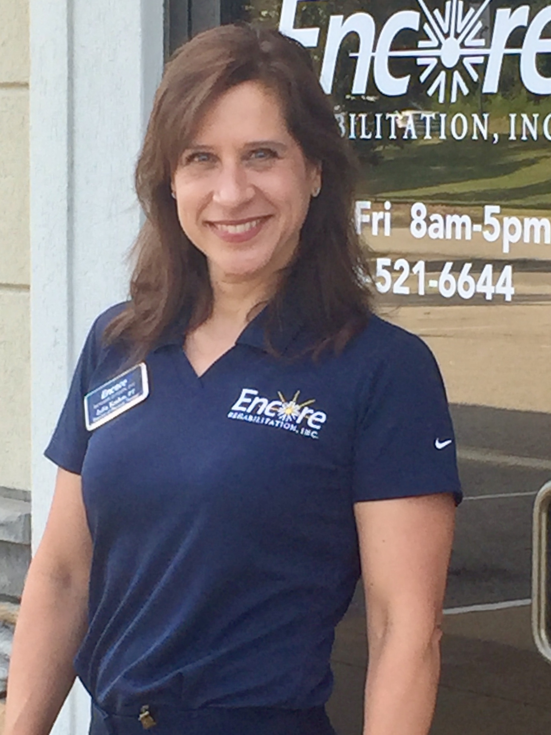 Clinical Director Julia Krahm, DPT, with Encore Rehabilitation-Phenix City