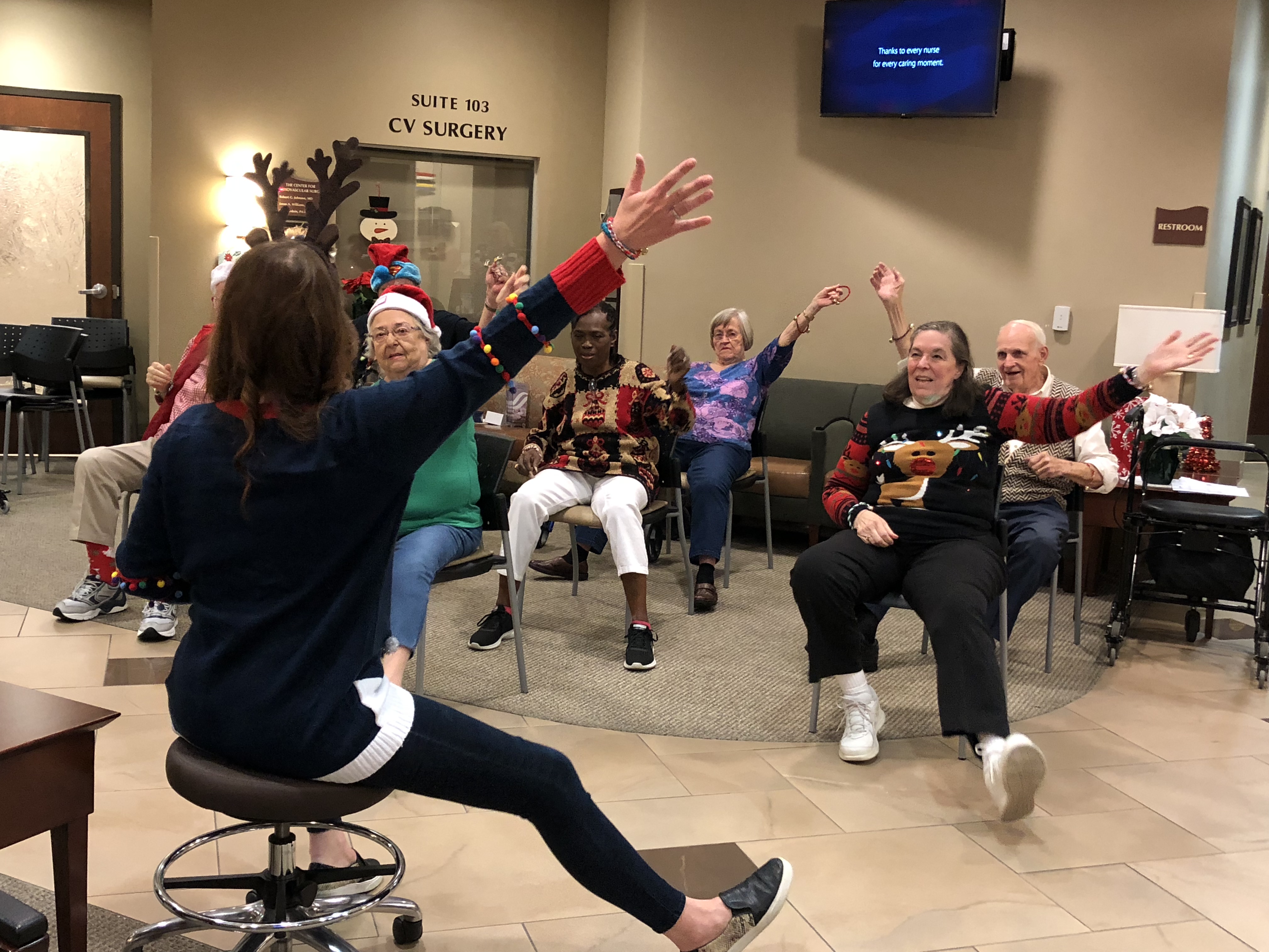 Ocean Springs Neurological Vestibular Rehab & Encore Rehabilitation held their Annual Support Group Christmas Party #EncoreRehab