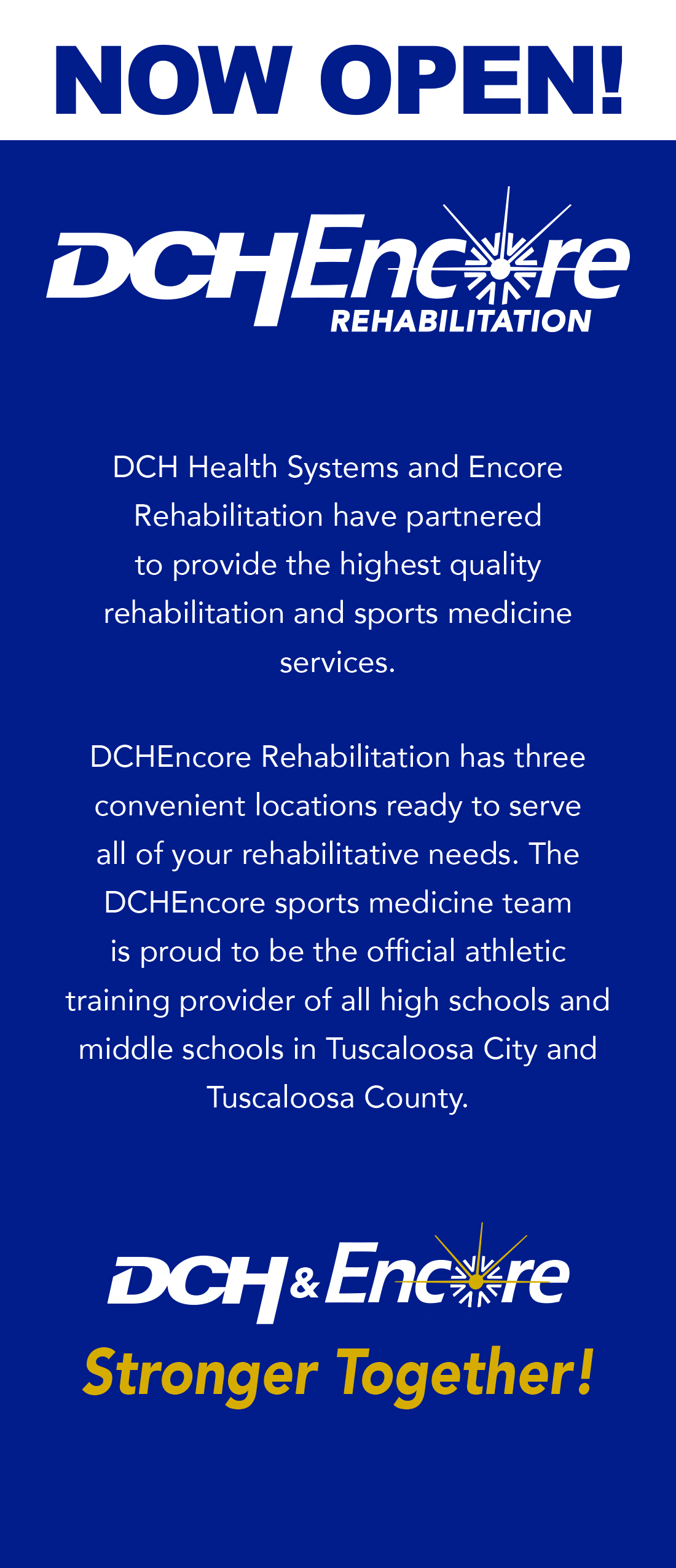 dch encore general blurb text jan 2019