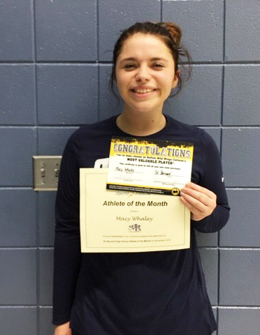 Macey Whaley - Athlete of the Month for St. Bernard Preparatory School and Encore Rehabilitation-Cullman #EncoreRehab