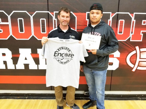 Isaiah Green is Athlete of the Month for Good Hope High School and Encore Rehabilitation-Cullman