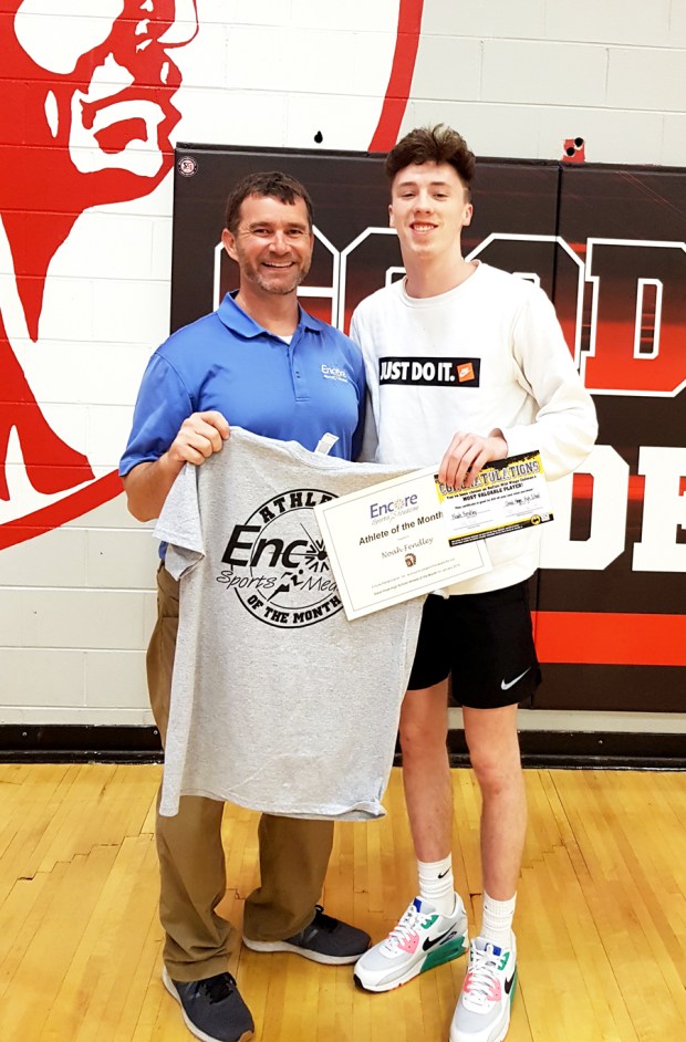 Noah Fendley - January Athlete of the Month for Good Hope High School and Encore Rehabilitation-Culllman #EncoreRehab