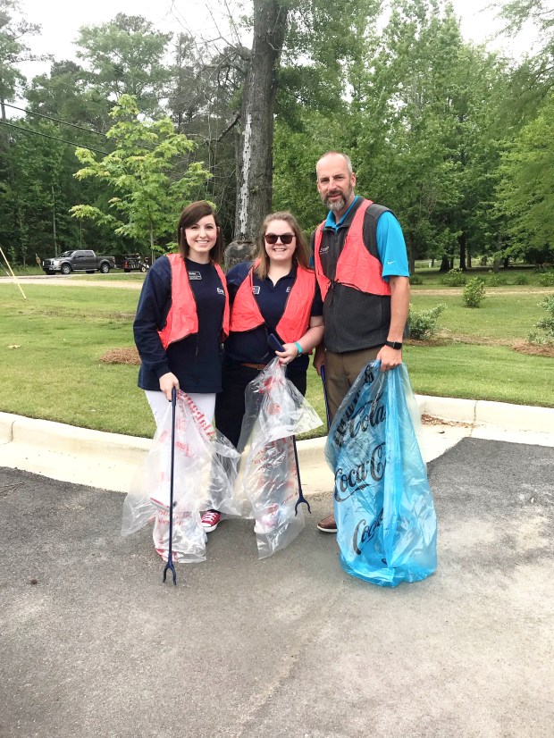 Encore Rehabilitation-Pike Road Staff participate in a community clean-up! #EncoreRehab