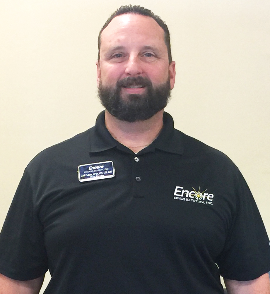 Meet Jeff Cotten, LPTA, ATC, CES, LMT with Encore Rehabiltiation-Montgomery East #EncoreRehab