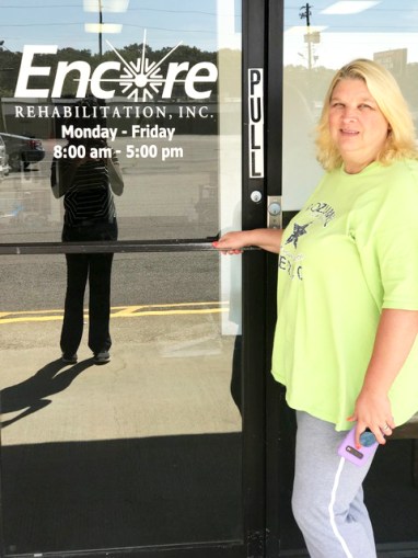 Dena Amerson is Patient of the Month for Encore Rehabilitation-Center Point #EncoreRehab