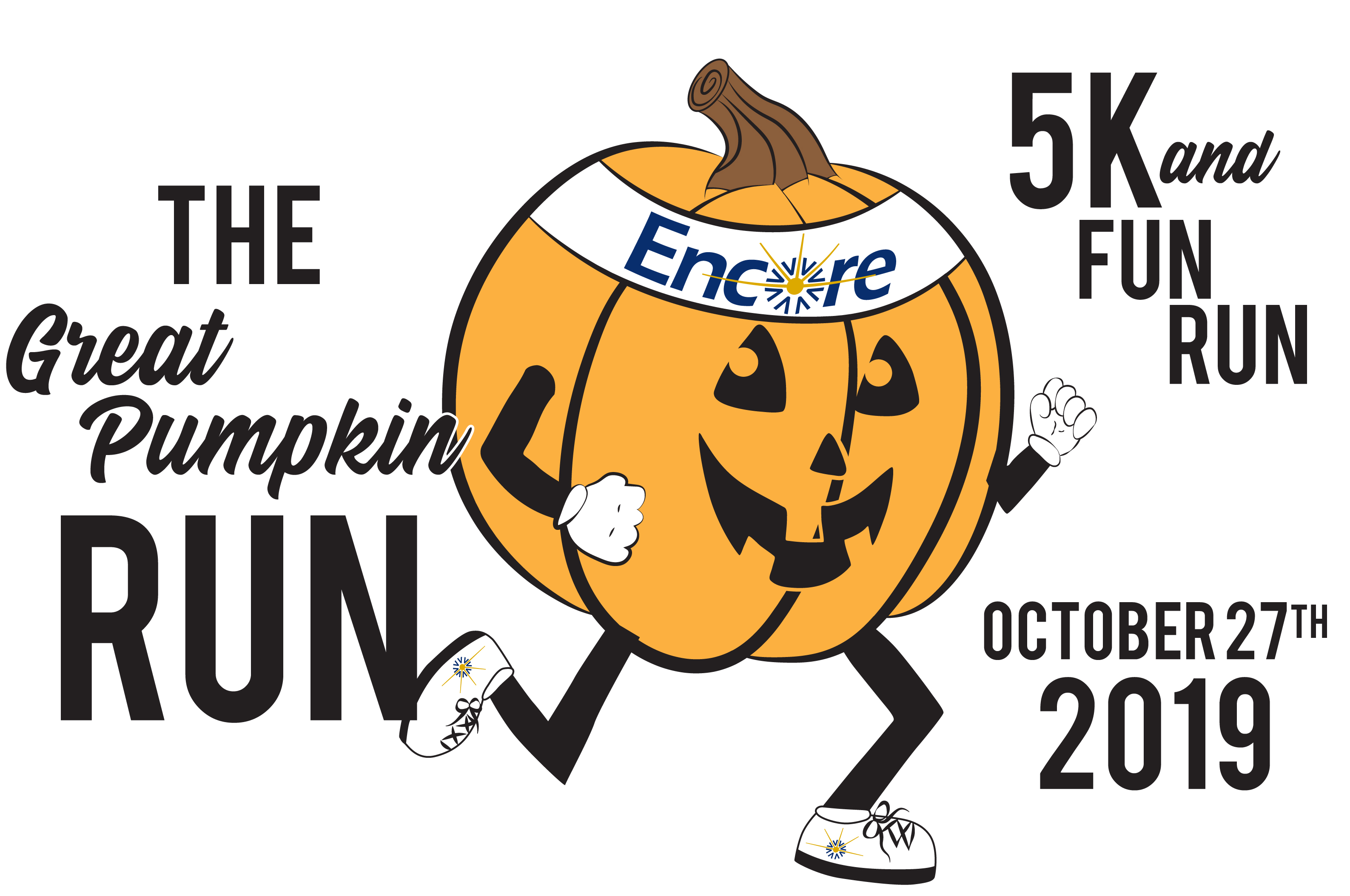 Encore Great Pumpkin 5K and Fun Run will be Sunday, October 27, 2019 #EncoreRehab