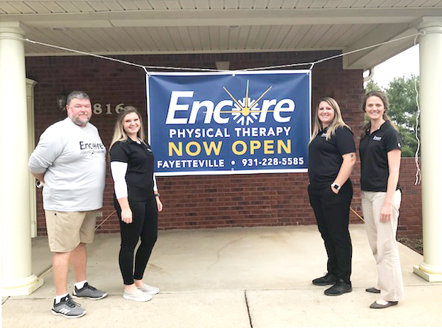 Encore Rehabilitation-Fayetteville, Tennessee is now open! Come see us today! #EncoreRehab