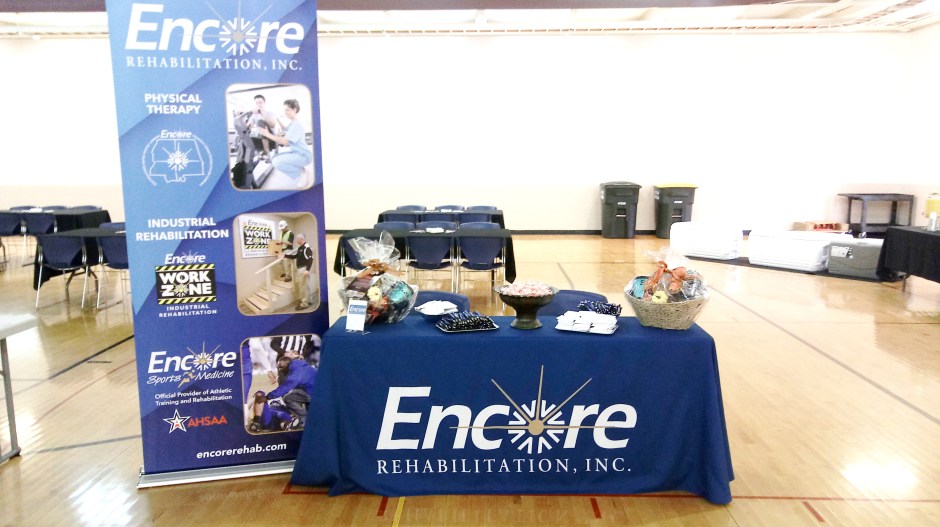 #EncoreRehab -Opelika is a Gold Sponsor of the City of Opelika Employee Health Benefits Fair #weLOVEtoseeyoumove