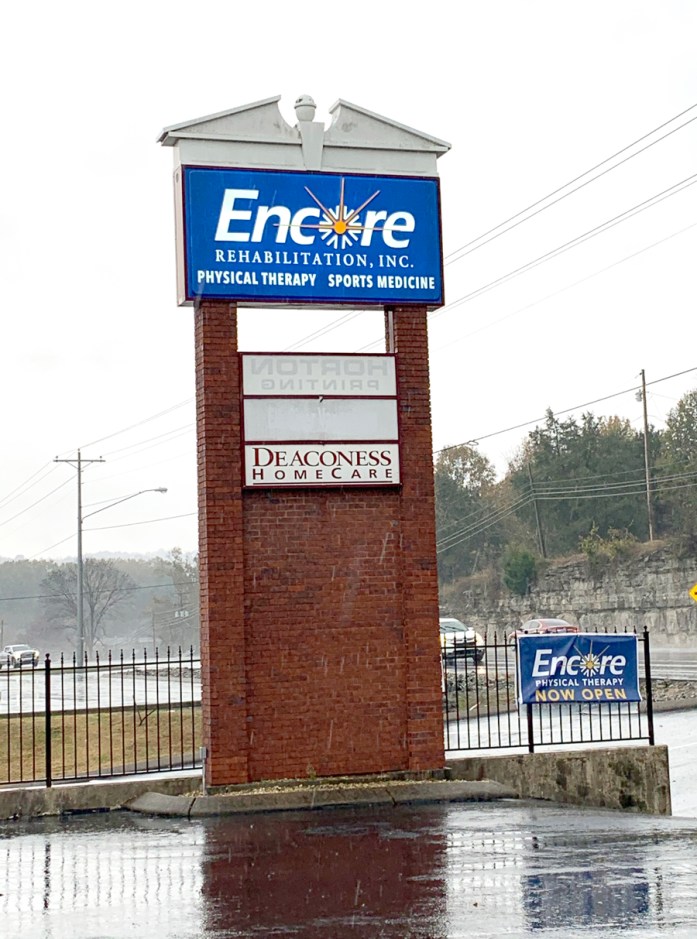 New sign at #EncoreRehab -Fayetteville, TN #weLOVEtoseeyoumove