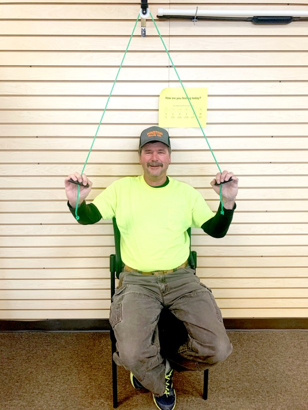 Tommy Marshall is Patient of the Month for Encore Rehabilitation-Haleyville