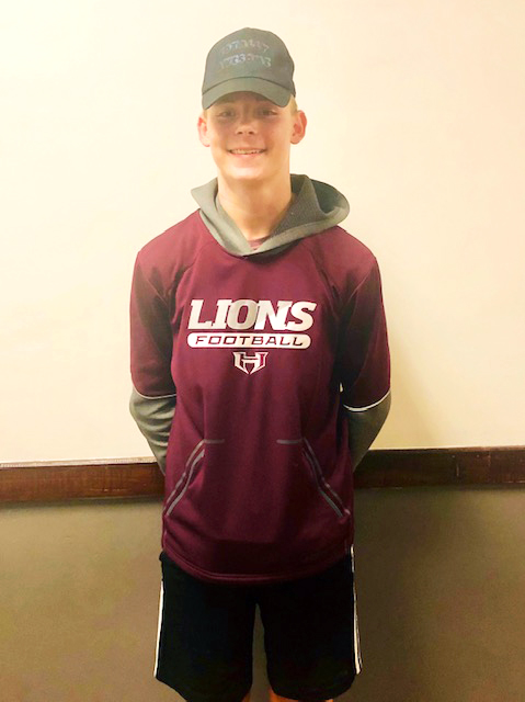 Landon Morrow is Athlete of the Month for Encore Rehabilitation-Winfield