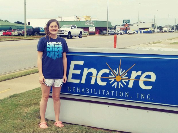 Livi Boston is Athlete of the Month for Encore Rehabilitation-Muscle Shoals #EncoreRehab