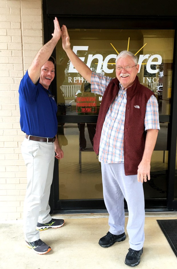 Dean Doudna is Patient of the Month for #EncoreRehab Enterprise