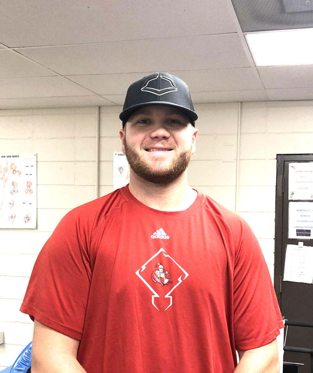 John Lake Robertson is Athlete of the Month for #EncoreRehab William Carey University