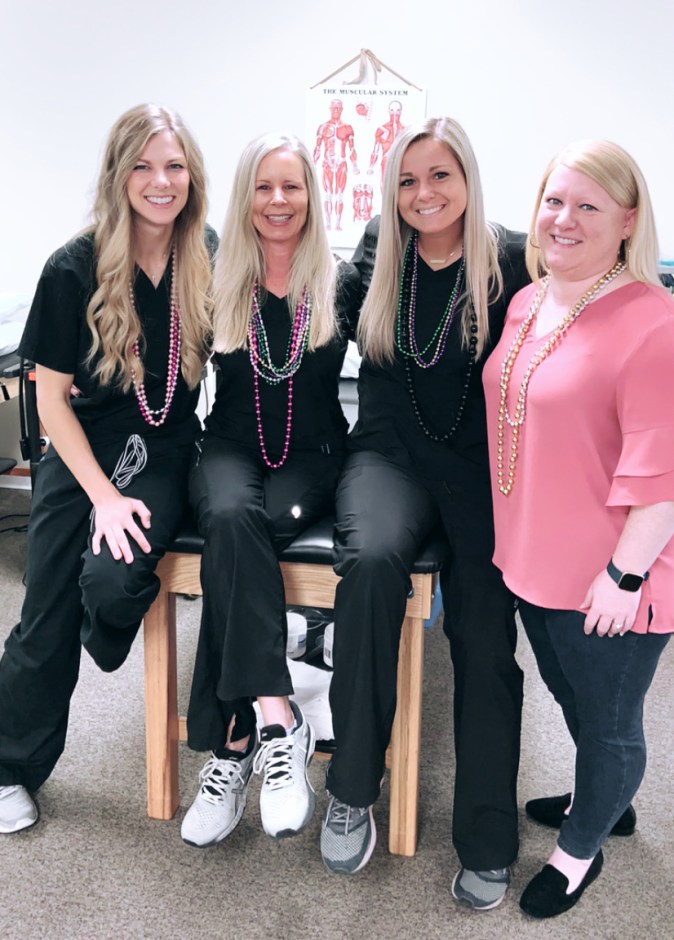 Mardi Gras greetings form #EncoreRehab Spanish Fort! #weLOVEtoseeyoumove