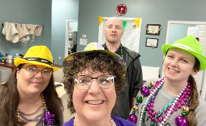 Happy Mardi Gras from Encore Rehabilitation-Long Beach! We LOVE to see you move! #EncoreRehab