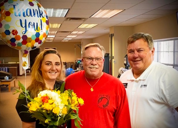 Patient Mark Westerlund with #EncoreRehab Fort Walton Beach