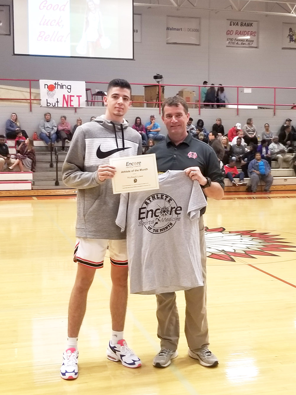 Michael Lowe is Athlete of the Month for Good Hope High School and #EncoreRehab Cullman