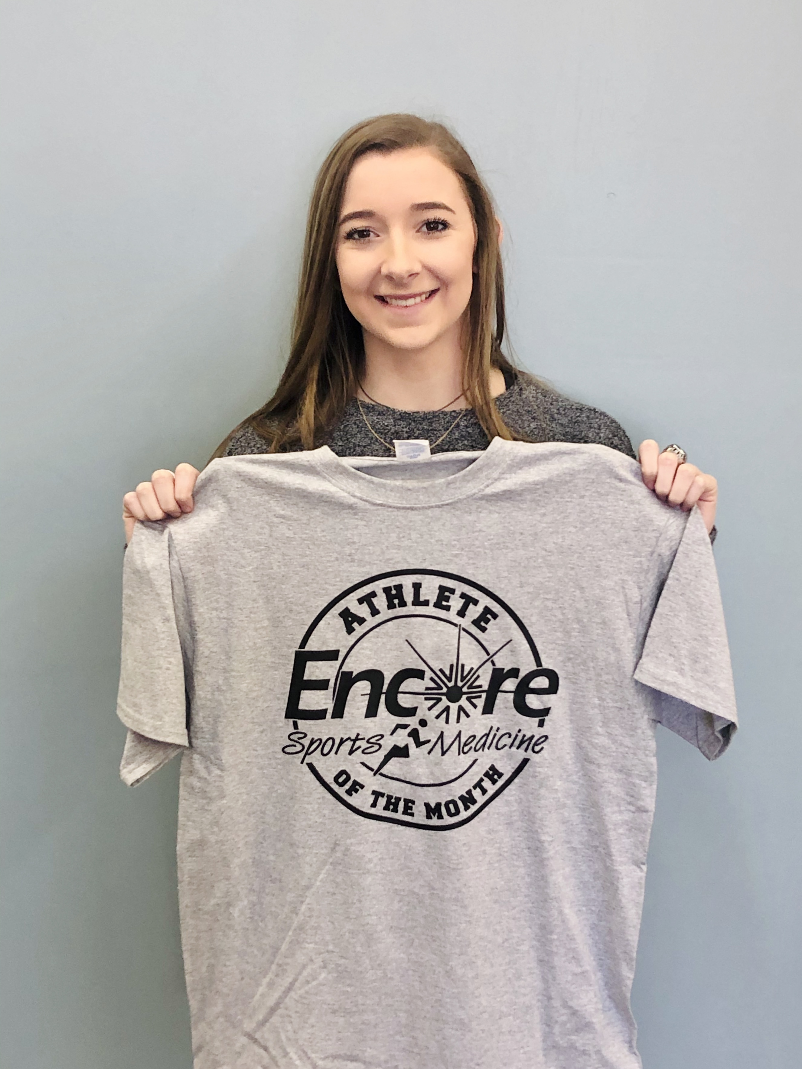Mila Parker is Athlete of the Month for #EncoreRehab Opp
