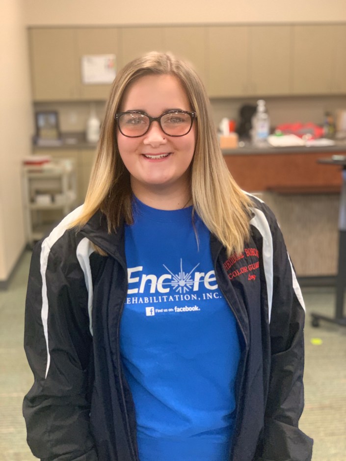 Alexy Callaway is Athlete of the Month for #EncoreRehab Tillman's Corner