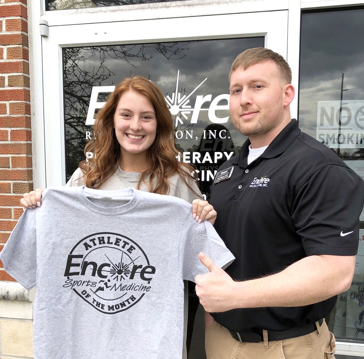 Emma Griffin is Athlete of the Month for #EncoreRehab Geneva