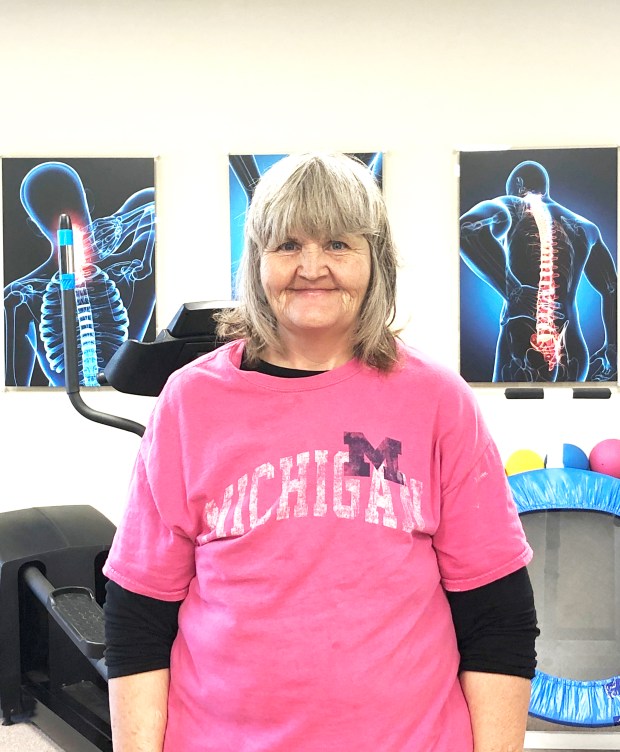 Dorothy Roberson is moving well after knee surgery and rehab with #EncoreRehab Columbiana