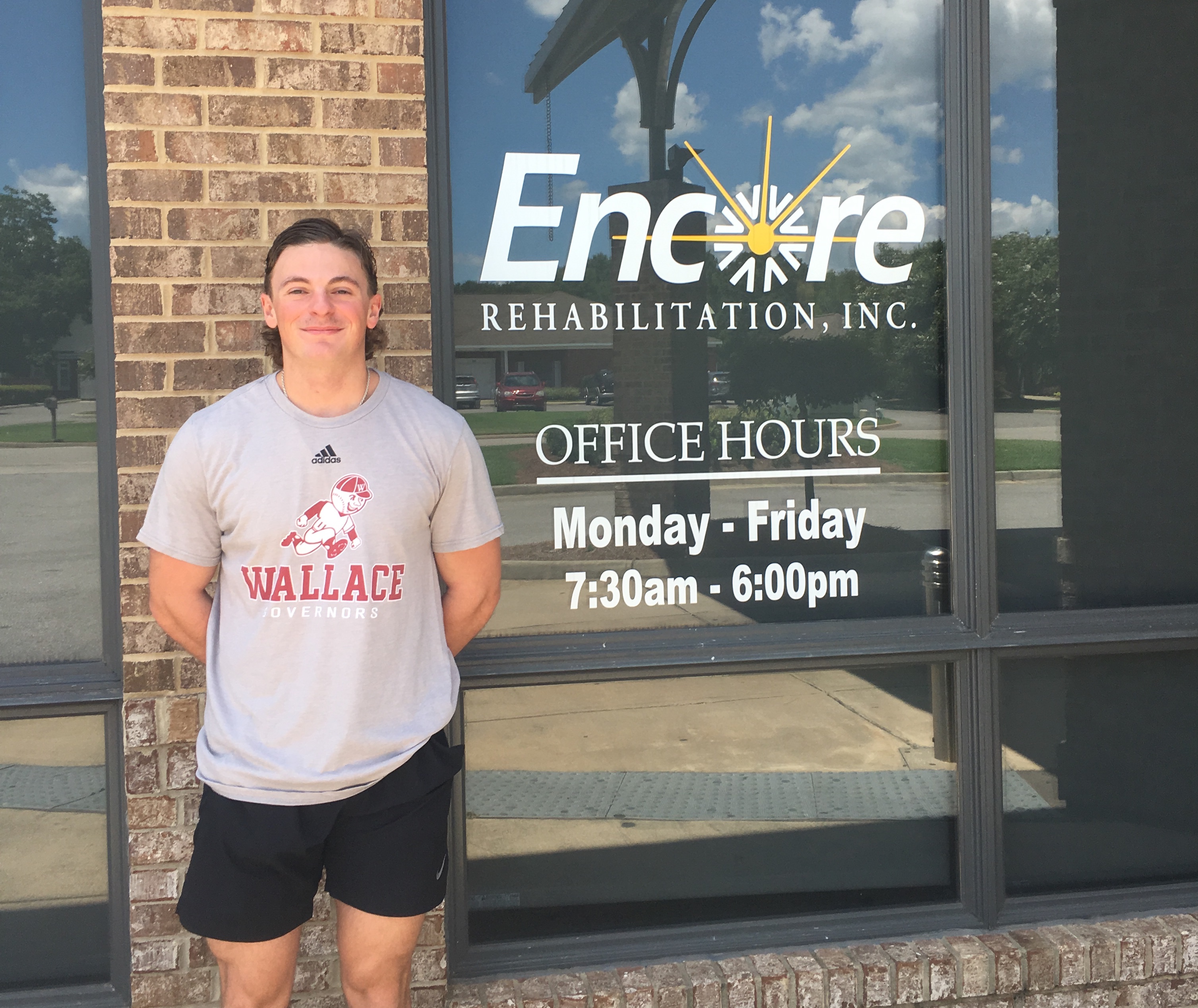 Cody Clark is Athlete of the Month for Encore Rehabilitation-Dothan