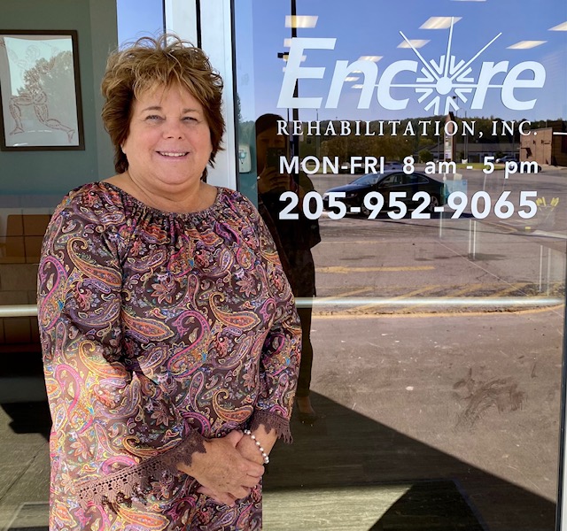 Belinda Holmes is the new Office Manager for #EncoreRehab Hamilton, Alabama 