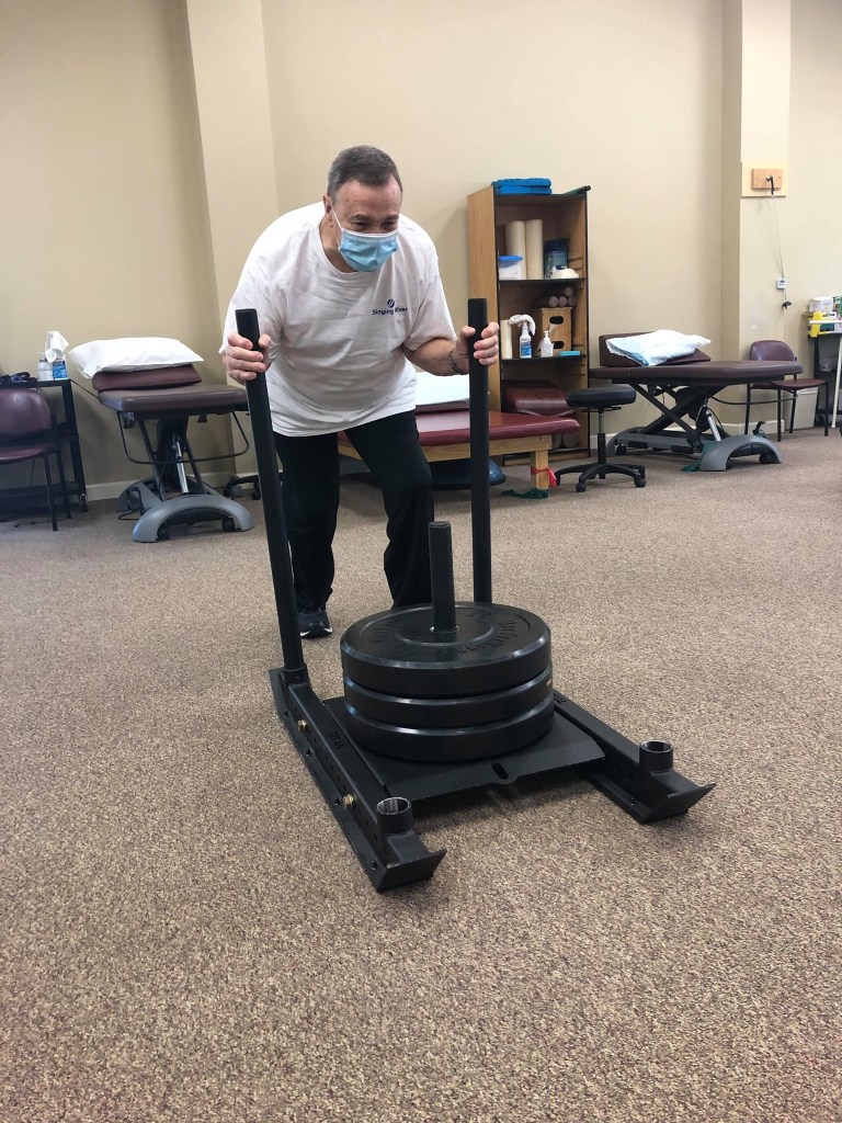 Mr Barron chose #EncoreRehab in Pascagoula for his Physical Therapy and he had wonderful results! 
