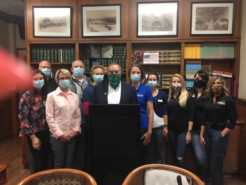 Lincoln County Mayor Newman declares October Physical Therapy Month and recognizes the active role Physical Therapy plays in promoting and maintaining a healthy lifestyle - with #EncoreRehab Fayetteville, Tennessee
