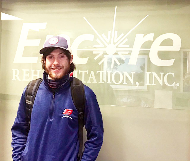 Houston Strickland is Athlete of the Month for Encore Rehabilitation-Decatur! Way to go, Houston!