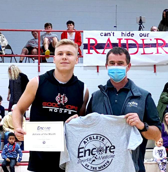 Lawton Farr is Athlete of the Month for Encore Rehabilitation-Cullman. #EncoreRehab 
