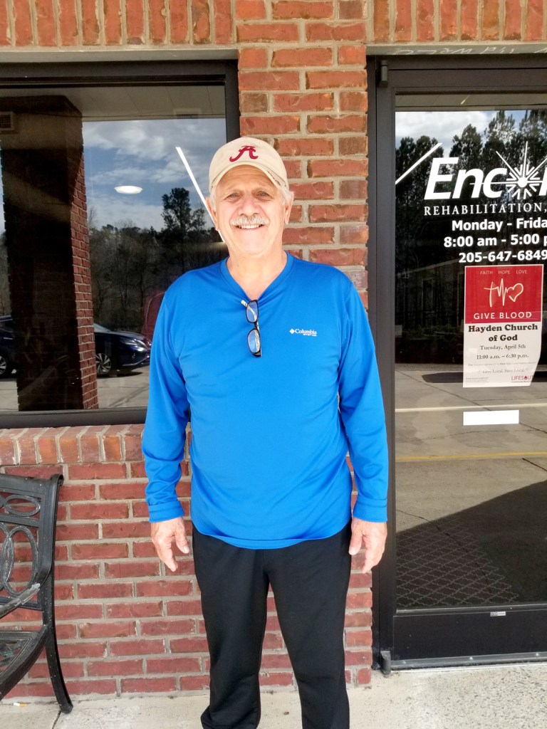 Clifford Gurley is Patient of the Month for #EncoreRehab Hayden